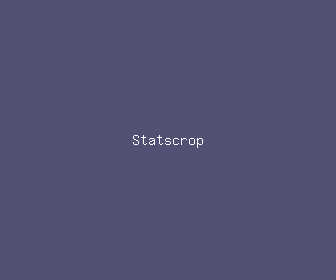 statscrop meaning, definitions, synonyms