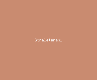straleterapi meaning, definitions, synonyms