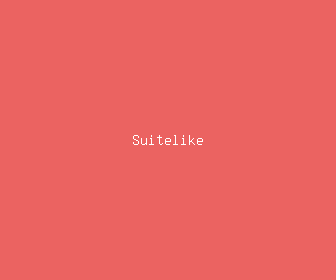suitelike meaning, definitions, synonyms