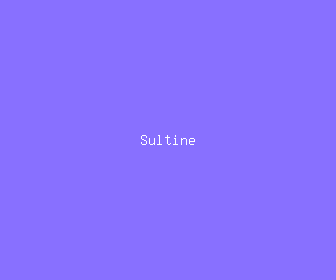 sultine meaning, definitions, synonyms
