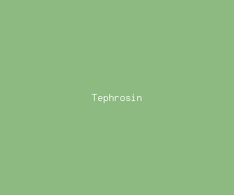 tephrosin meaning, definitions, synonyms