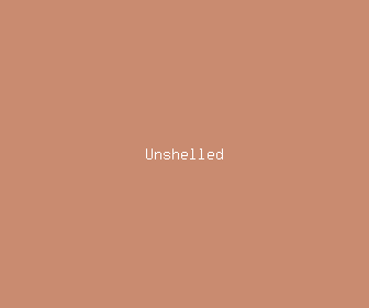 unshelled meaning, definitions, synonyms