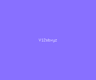 v12sbxyz meaning, definitions, synonyms