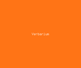 verbarium meaning, definitions, synonyms