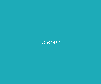 wandreth meaning, definitions, synonyms