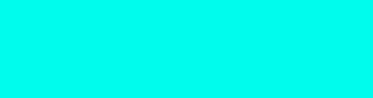 00fced - Cyan / Aqua Color Informations