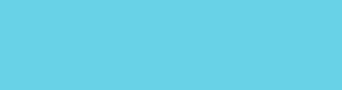 68d2e7 - Turquoise Blue Color Informations